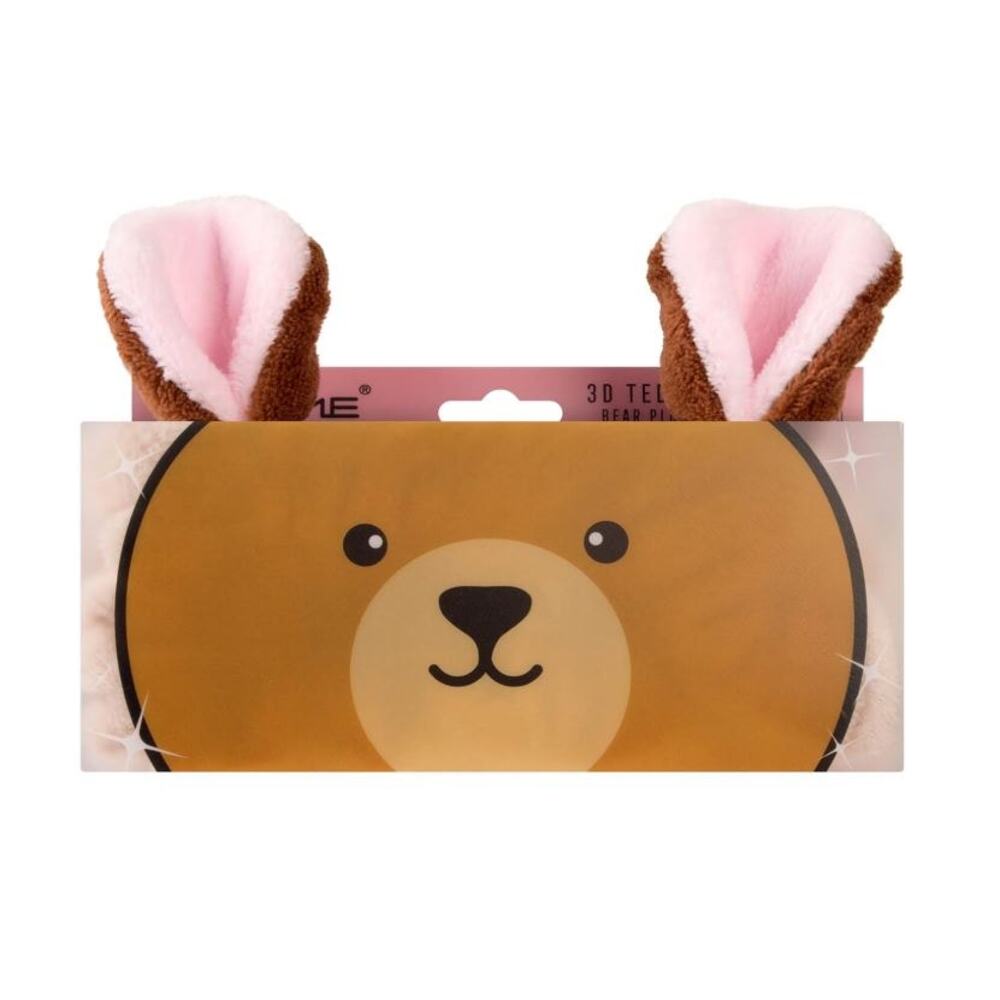 The Crème Shop Teddy Bear Spa Headband Lot of 2 Plush Skincare Kawaii
